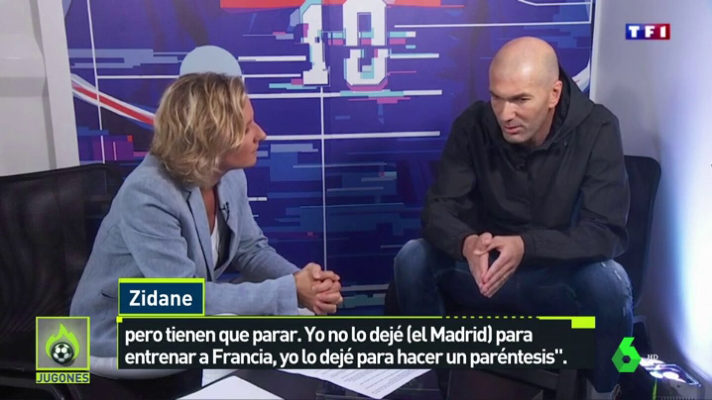 Zidane: "Estoy descansando y no s&eacute; lo que voy a hacer"