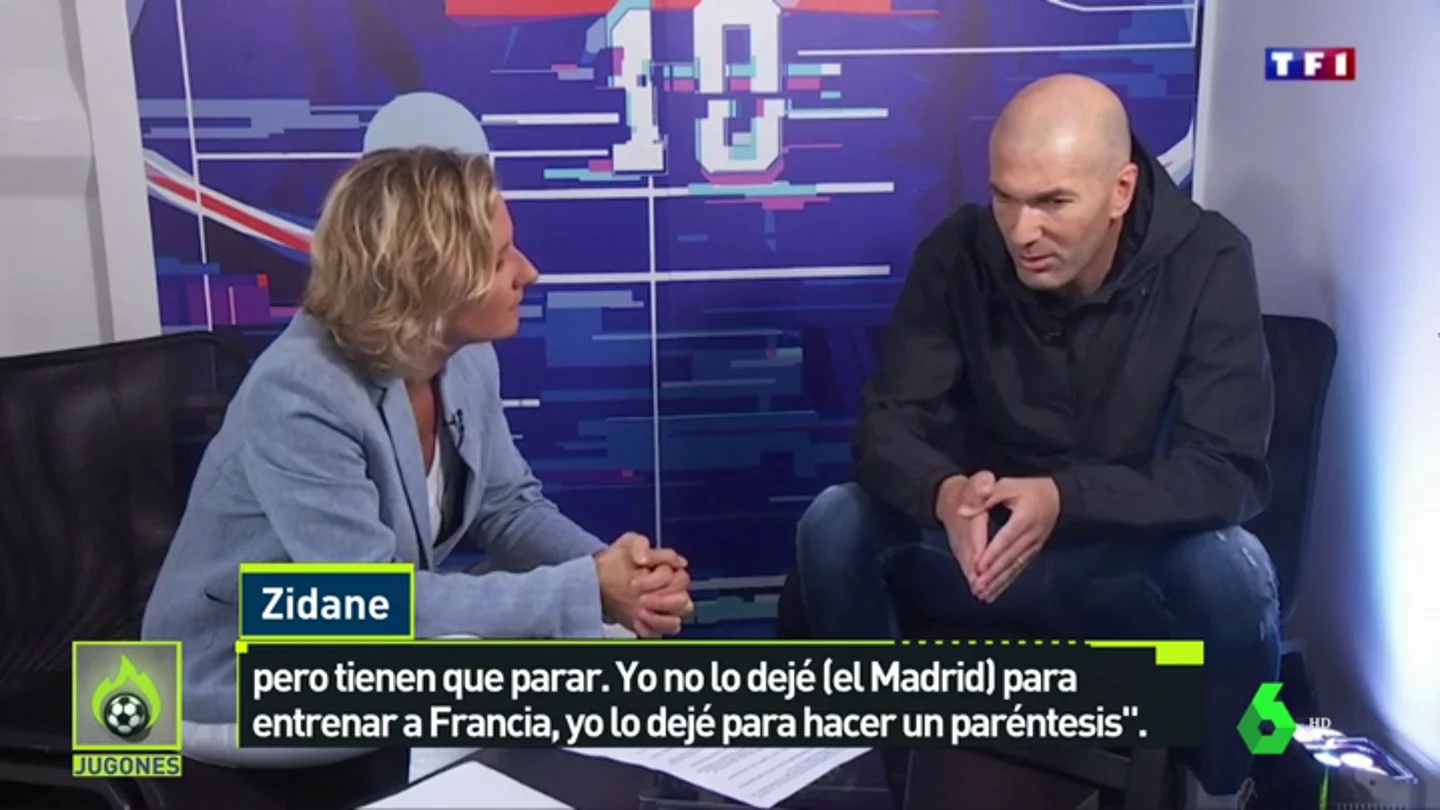 Zidane: "Estoy descansando y no sé lo que voy a hacer" Zidane: "Estoy descansando y no sé lo que voy a hacer"