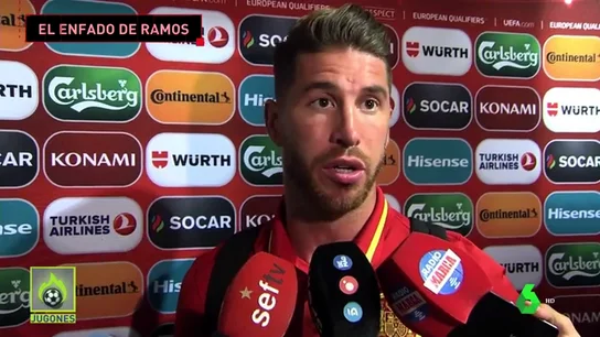 Sergio Ramos, muy disgustado con la destitución de Lopetegui Sergio Ramos, muy disgustado con la destitución de Lopetegui