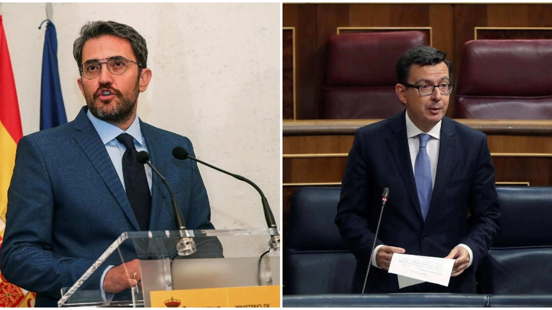 Màxim Huerta y Román Escolano, los ministros más breves de la democracia española