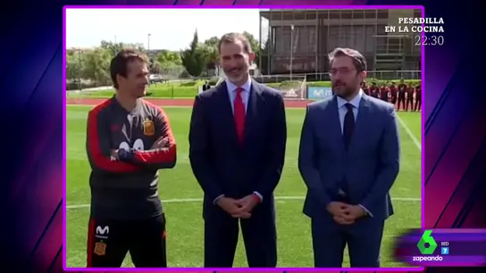 La fotografía del gafe: seis días separan esta imagen de la jornada 'horribilis' de Julen Lopetegui y Màxim Huerta La fotografía del gafe: seis días separan esta imagen de la jornada 'horribilis' de Julen Lopetegui y Màxim Huerta