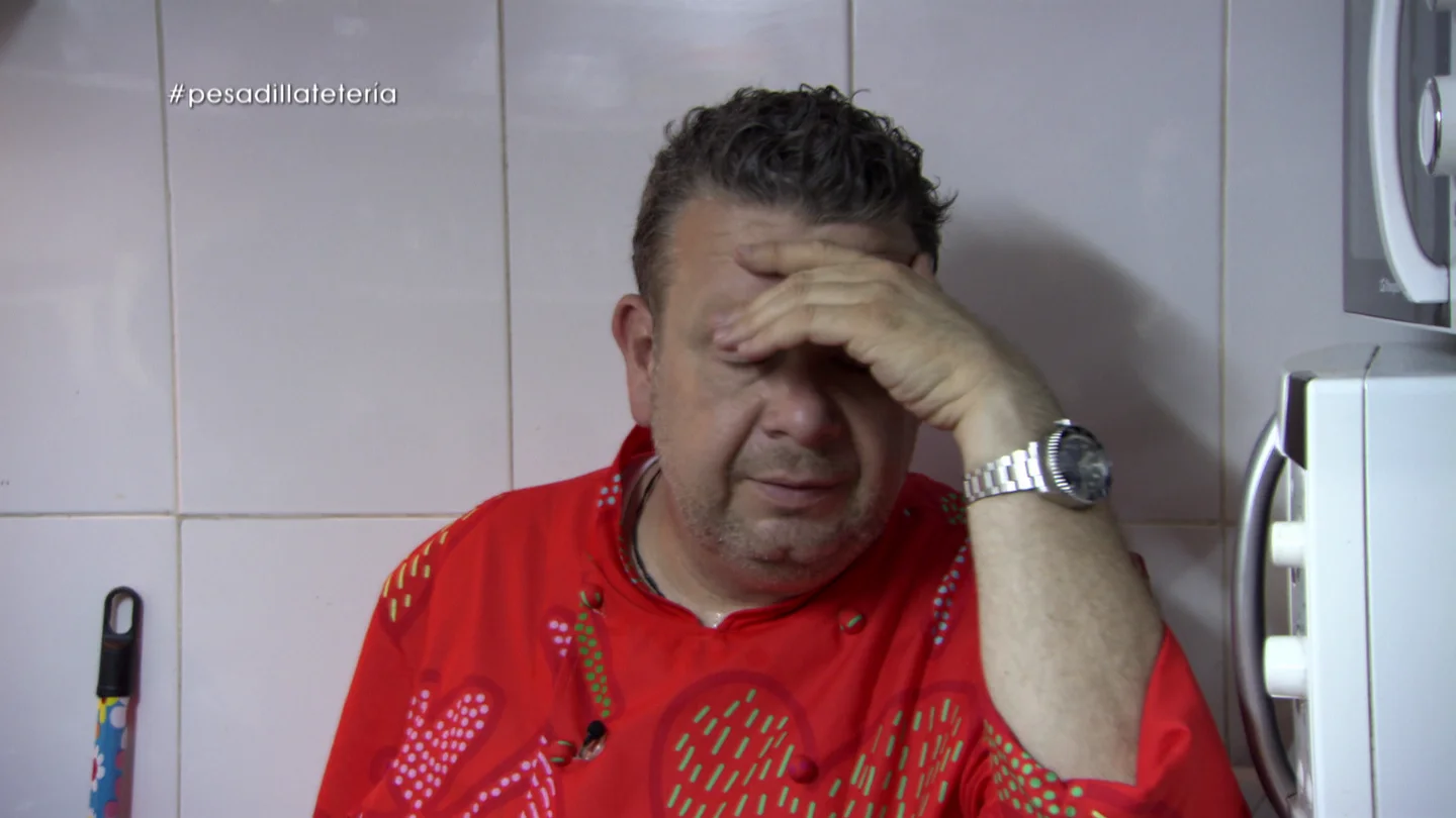 Alberto Chicote, en Pesadilla en la cocina: Nazarí Alberto Chicote, en Pesadilla en la cocina: Nazarí