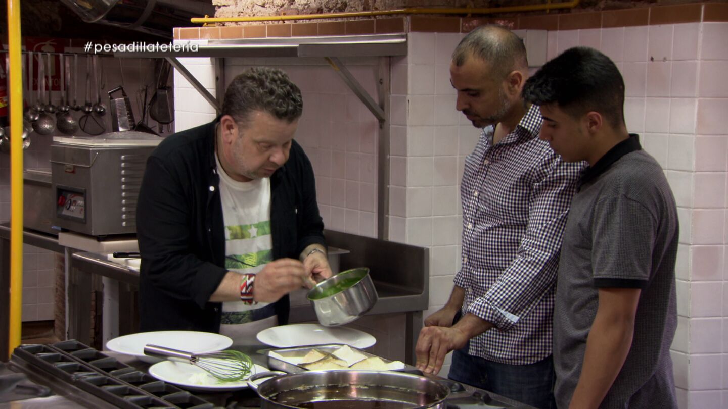 Alberto Chicote, en Pesadilla en la cocina: Nazar&iacute;