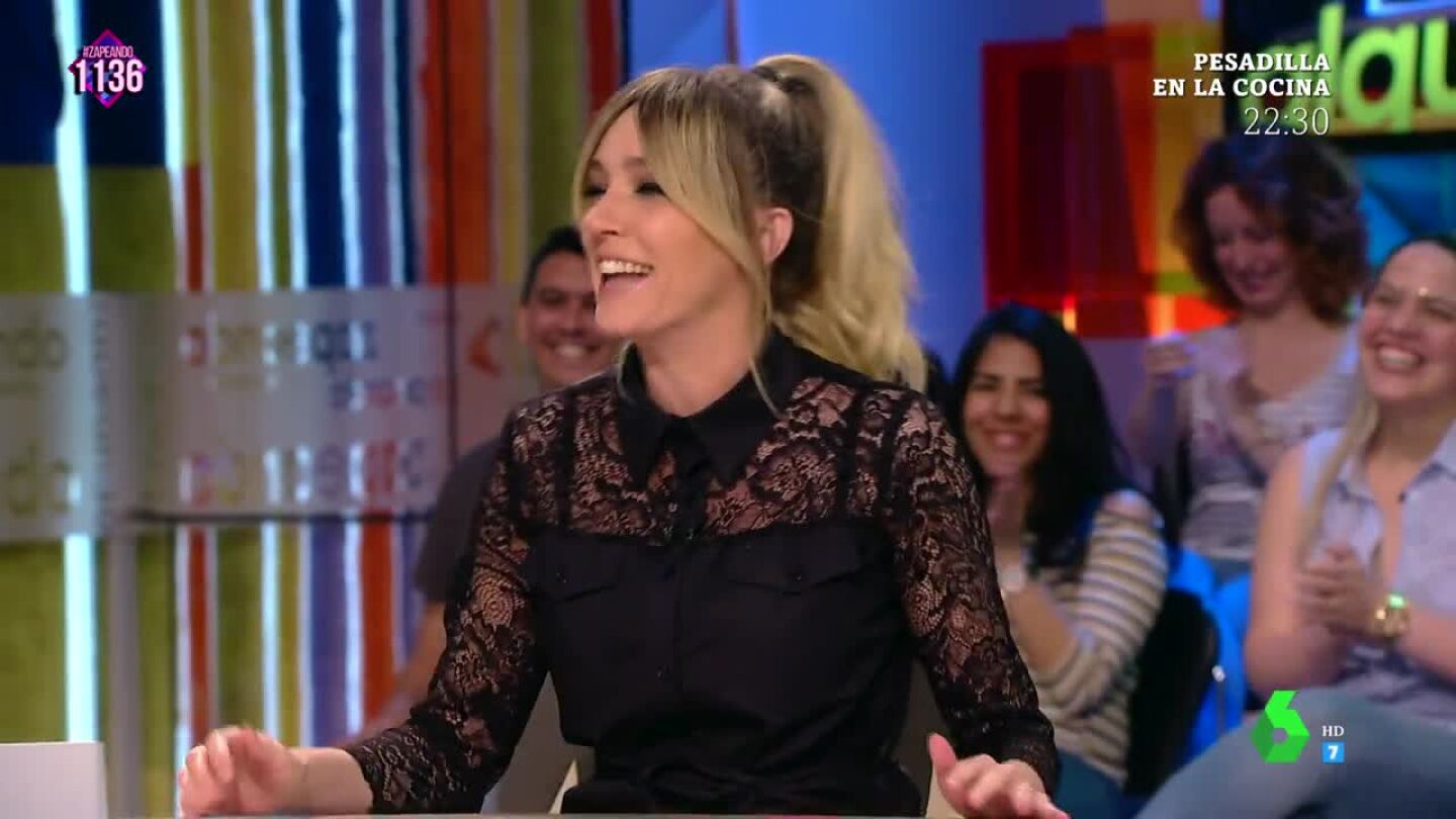 El lapsus de Anna Simon con una cucaracha con el que se parte de risa todo el plat&oacute; 