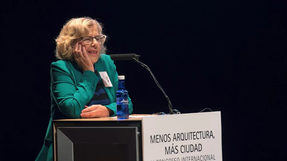 Manuela Carmena en el Congreso de Arquitectura y Sociedad