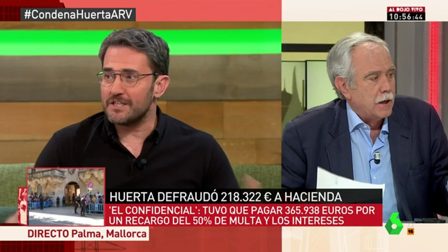 Chani cuenta su caso con Hacienda: "A muchos nos dijeron que no teníamos mala fe, y la sentencia (de Màxim Huerta) dice que hubo intención de defraudar" Chani cuenta su caso con Hacienda: "A muchos nos dijeron que no teníamos mala fe, y la sentencia (de Màxim Huerta) dice que hubo intención de defraudar"