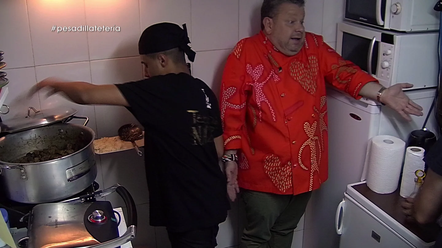 Chicote, en Pesadilla en la cocina: Nazarí Chicote, en Pesadilla en la cocina: Nazarí