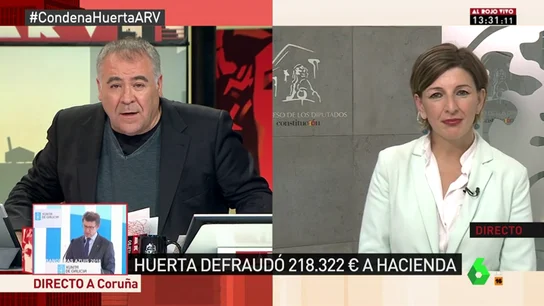 Yolanda Díaz: "Alerta a los pensionistas, no hay un acuerdo. El problema es que la comisión es a puerta cerrada" Yolanda Díaz: "Alerta a los pensionistas, no hay un acuerdo. El problema es que la comisión es a puerta cerrada"