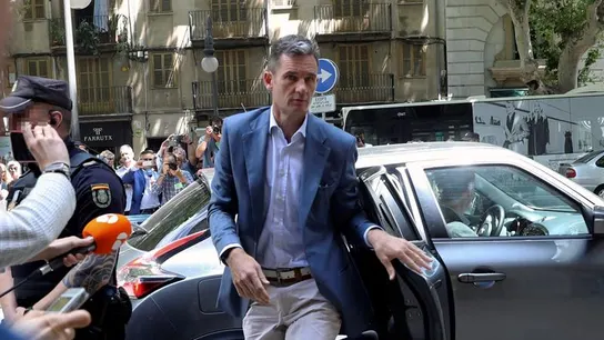 Iñaki Urdangarin, a su llegada a la Audiencia de Palma Iñaki Urdangarin, a su llegada a la Audiencia de Palma