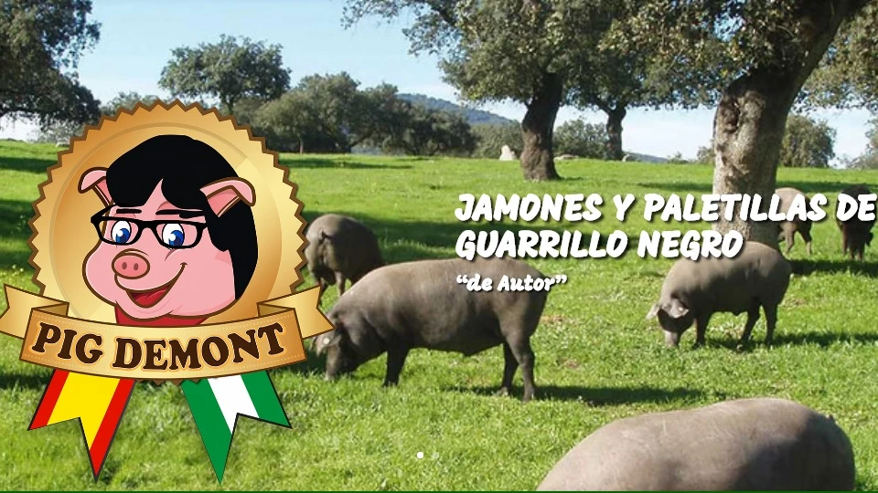 Logo de la página web de Pig demont