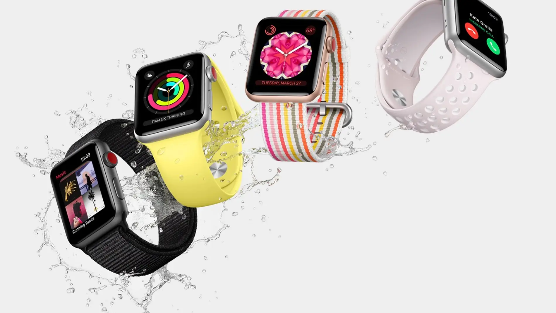 El Apple Watch ya tiene una buena resistencia al agua, pero los próximos modelos la van a mejorar todavía más