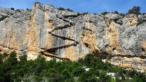 Huesca Camino natural de Montfalcó