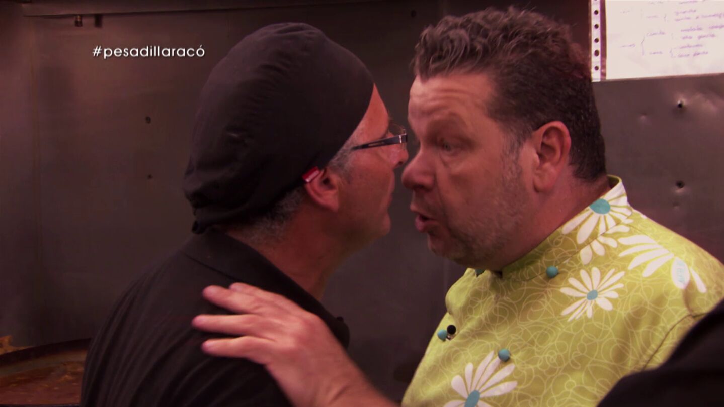 Alberto Chicote en Pesadilla en la cocina: El Rac&oacute; Maritim