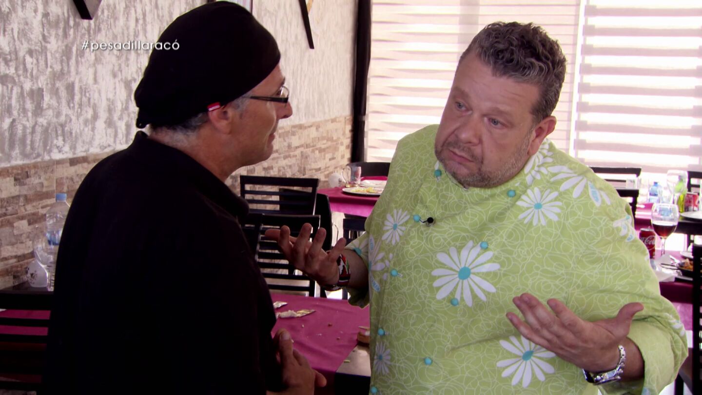 Alberto Chicote en Pesadilla en la cocina: El Rac&oacute; Maritim