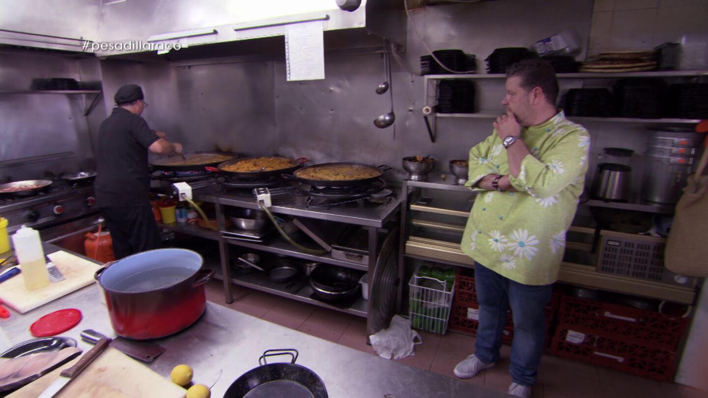 Alberto Chicote en Pesadilla en la cocina: El Rac&oacute; Maritim