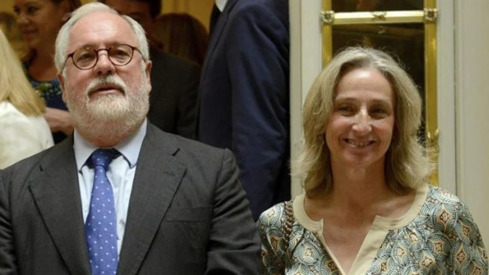 Arias Cañete y su mujer, Micaela Domecq