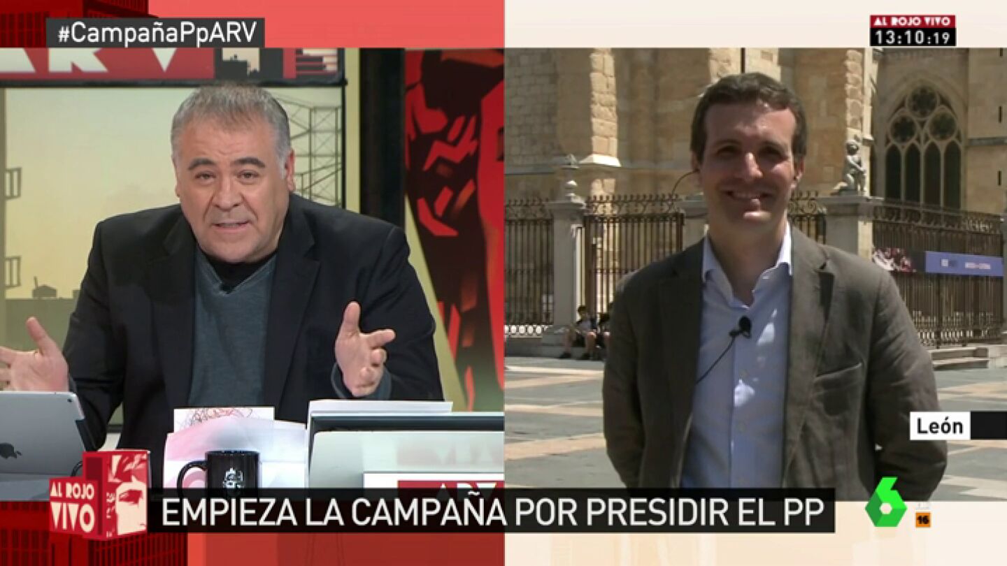 Pablo Casado se desmarca de la pol&eacute;mica de su m&aacute;ster: "Si tuviera algo que esconder nunca habr&iacute;a dado este paso"