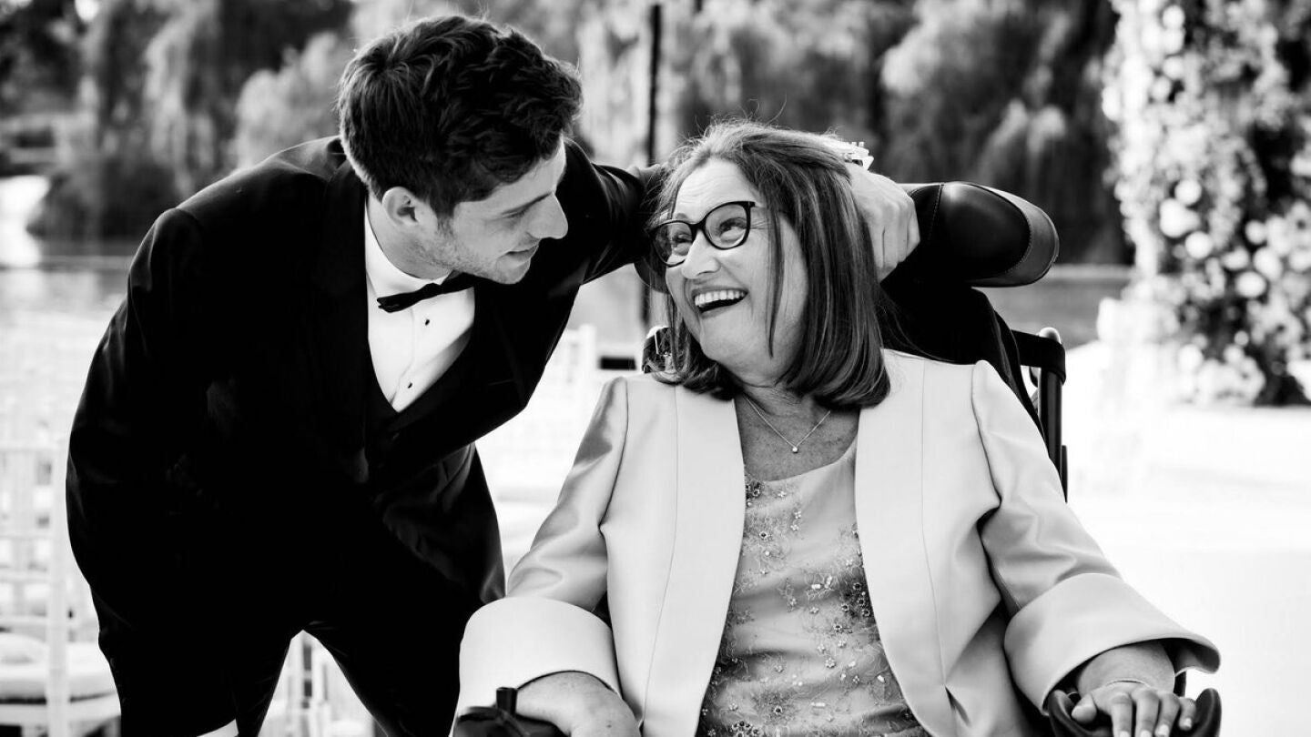 Sergi Roberto y su madre