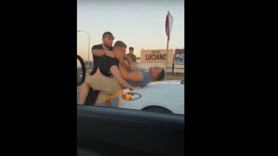 Pelea entre varios turistas brit&aacute;nicos