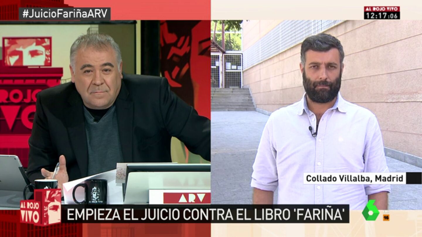 Nacho Carretero ironiza con la situaci&oacute;n de 'Fari&ntilde;a': "Hay un 'contrabando' del libro, un metacontrabando"