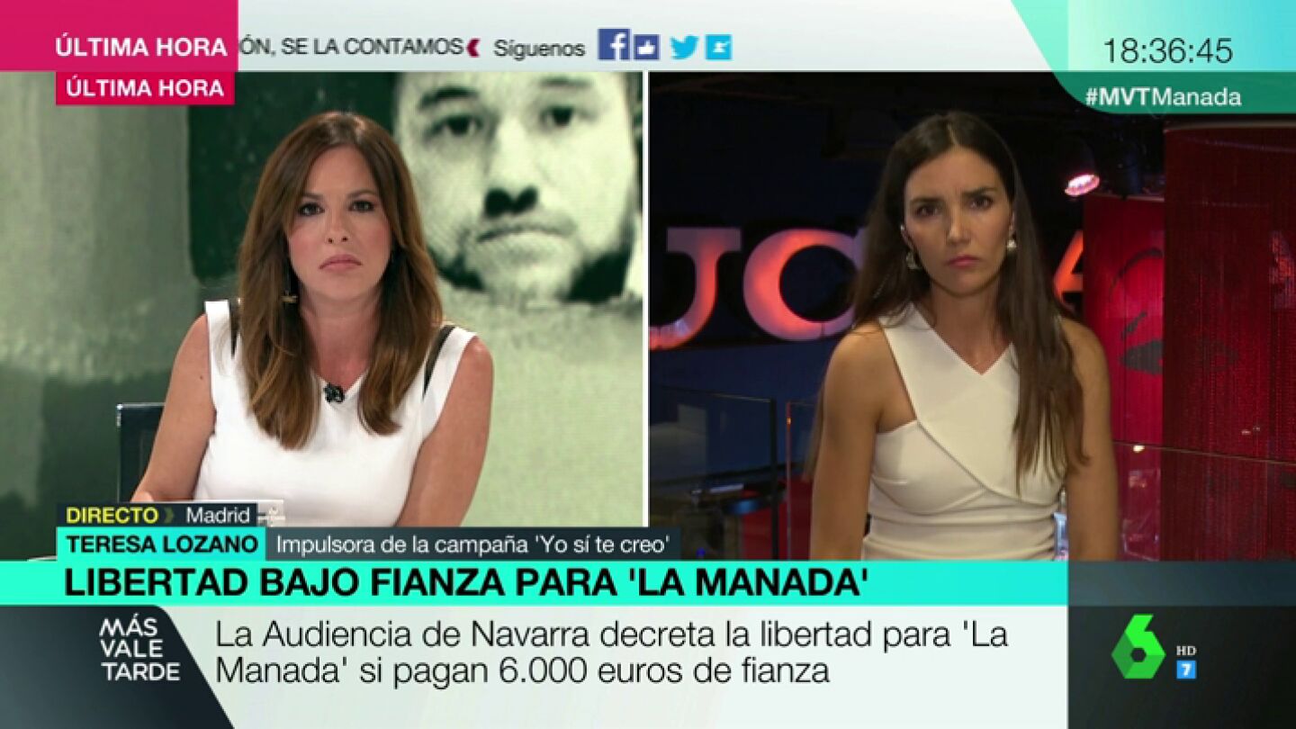 Teresa Lozano, impulsora de la campa&ntilde;a 'Yo s&iacute; te creo'