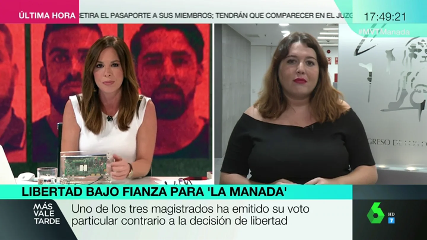 Ángela Rodríguez: "Es una vergüenza que en 2018 las mujeres sigan teniendo miedo a salir a la calle o al volver a casa" Ángela Rodríguez: "Es una vergüenza que en 2018 las mujeres sigan teniendo miedo a salir a la calle o al volver a casa"