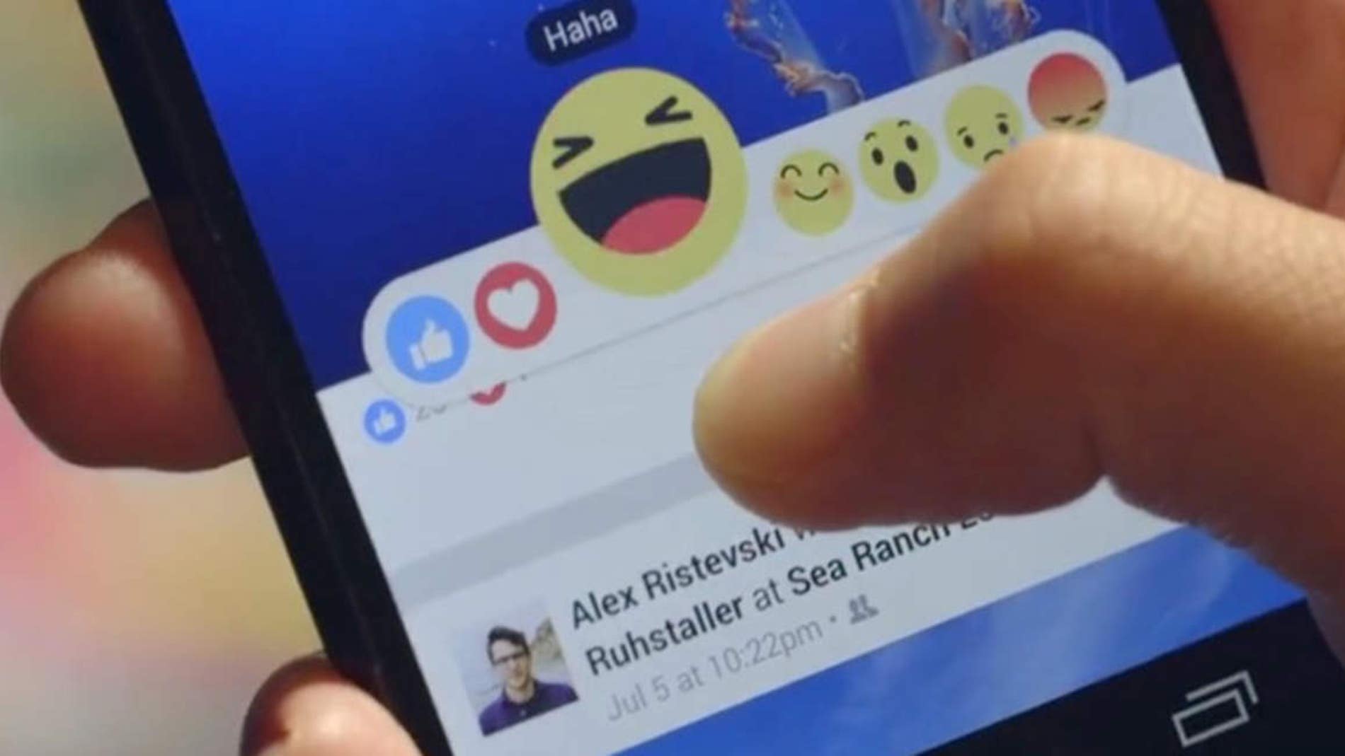 Reacciones de Facebook