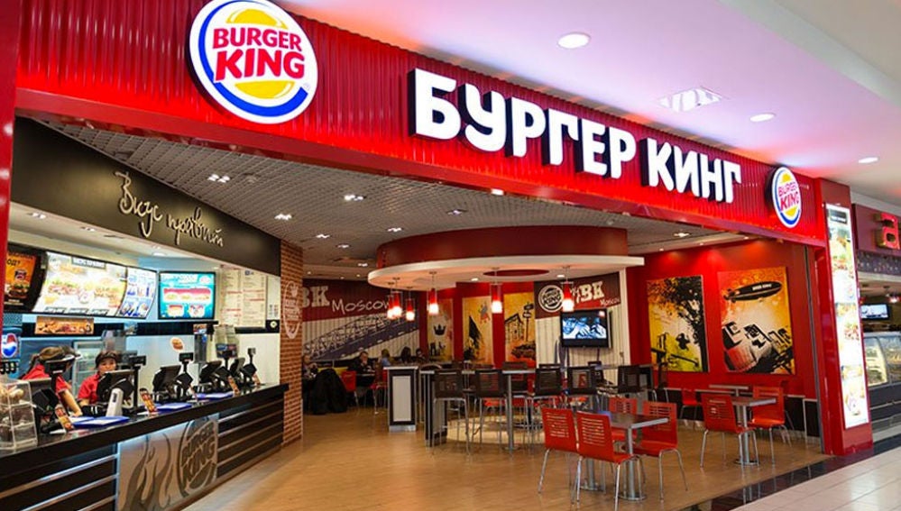 Establecimiento de Burger King en Rusia
