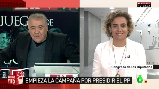 Montserrat, portavoz de la candidatura de Cospedal: "Se ha partido la cara por los afiliados en los momentos complicados" Montserrat, portavoz de la candidatura de Cospedal: "Se ha partido la cara por los afiliados en los momentos complicados"