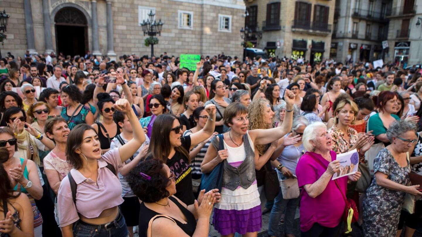 Manifestaci&oacute;n contra la liberaci&oacute;n de La Manada