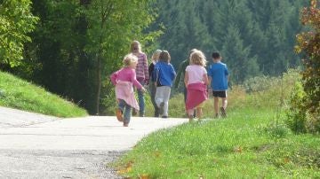 Senderismo con niños