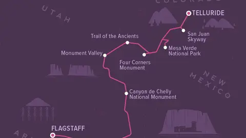 Cuatro Esquinas 8 icónicos viajes por carretera