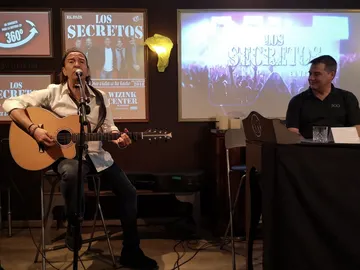 Los Secretos grabarán un directo en VR Los Secretos grabarán un directo en VR