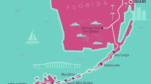 Cayos de Florida 8 icónicos viajes por carretera