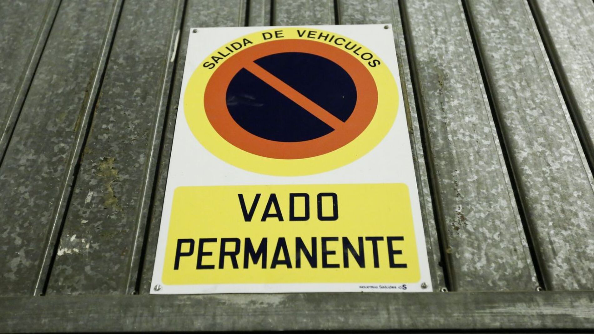 Vado permanente 