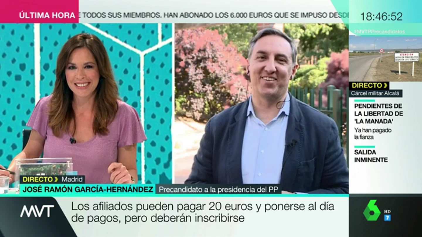 José Ramón García-Hernández, precandidato a la Presidencia del PP José Ramón García-Hernández, precandidato a la Presidencia del PP