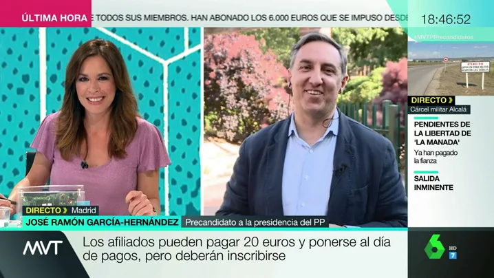 José Ramón García-Hernández, precandidato a la Presidencia del PP José Ramón García-Hernández, precandidato a la Presidencia del PP