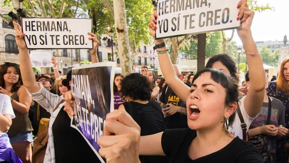 Protestas contra la decisión judicial sobre 'La Manada'