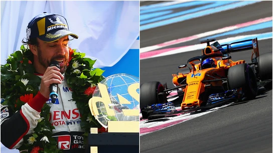 Fernando Alonso, de la alegría a la decepción Fernando Alonso, de la alegría a la decepción