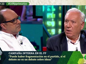 El candidato a la Presidencia del PP, José Manuel García-Margallo El candidato a la Presidencia del PP, José Manuel García-Margallo