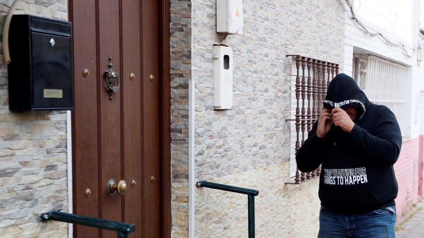 Vivienda del barrio sevillano de Amate donde reside Jos&eacute; &Aacute;ngel Prenda