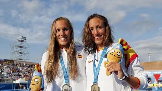 Marina García y Jessica Vall, plata y oro en 200 metros braza Marina García y Jessica Vall, plata y oro en 200 metros braza
