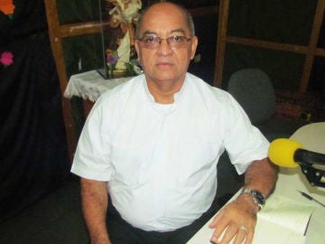 José Adonay Chicas Campos, párroco detenido José Adonay Chicas Campos, párroco detenido
