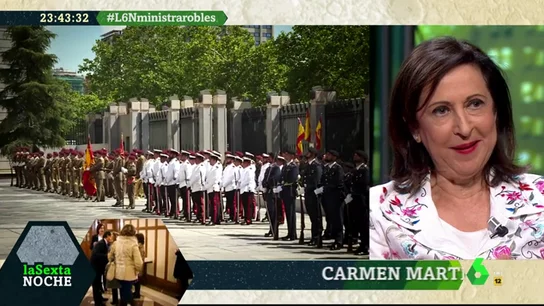 La ministra de Defensa Margarita Robles La ministra de Defensa Margarita Robles