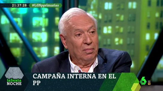 El candidato a la Presidencia del PP, José Manuel García-Margallo El candidato a la Presidencia del PP, José Manuel García-Margallo