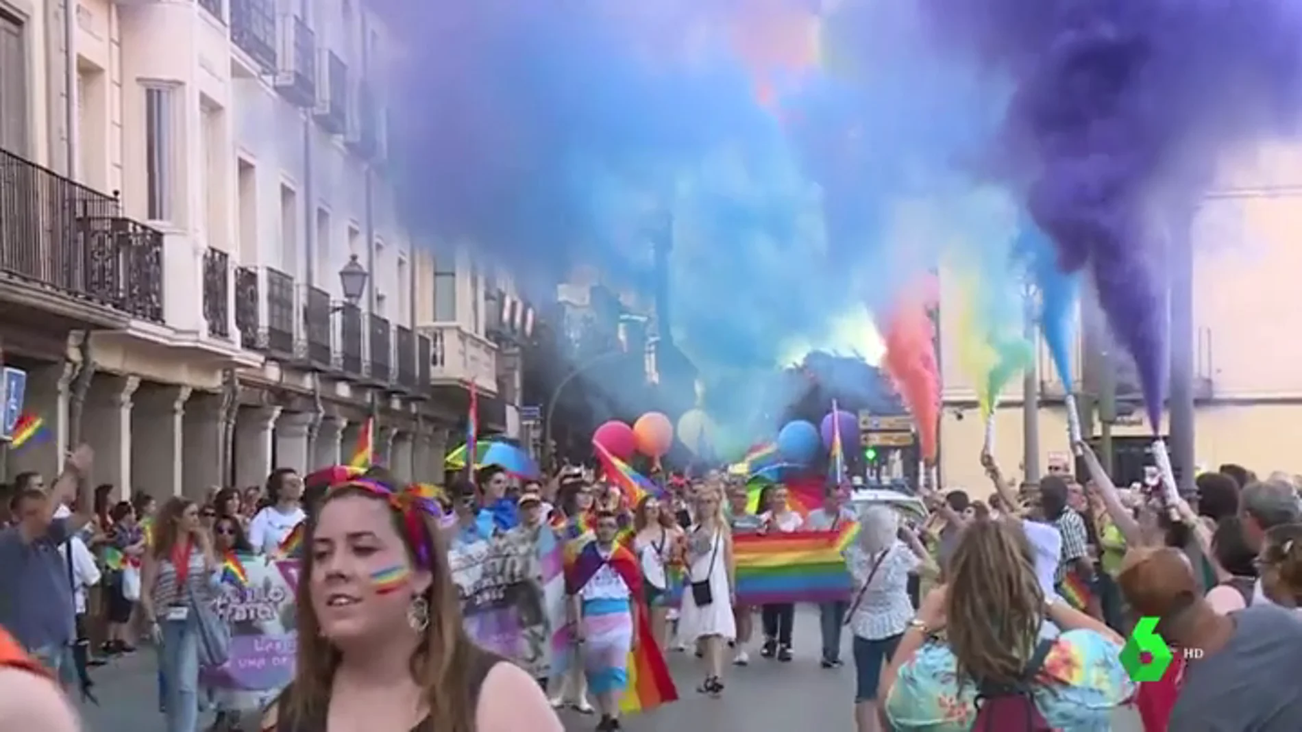 Manifestación del orgullo LGTBI en Sevilla