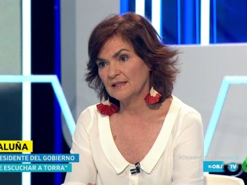 La vicepresidenta del Gobierno y ministra de Igualdad Carmen Calvo La vicepresidenta del Gobierno y ministra de Igualdad Carmen Calvo