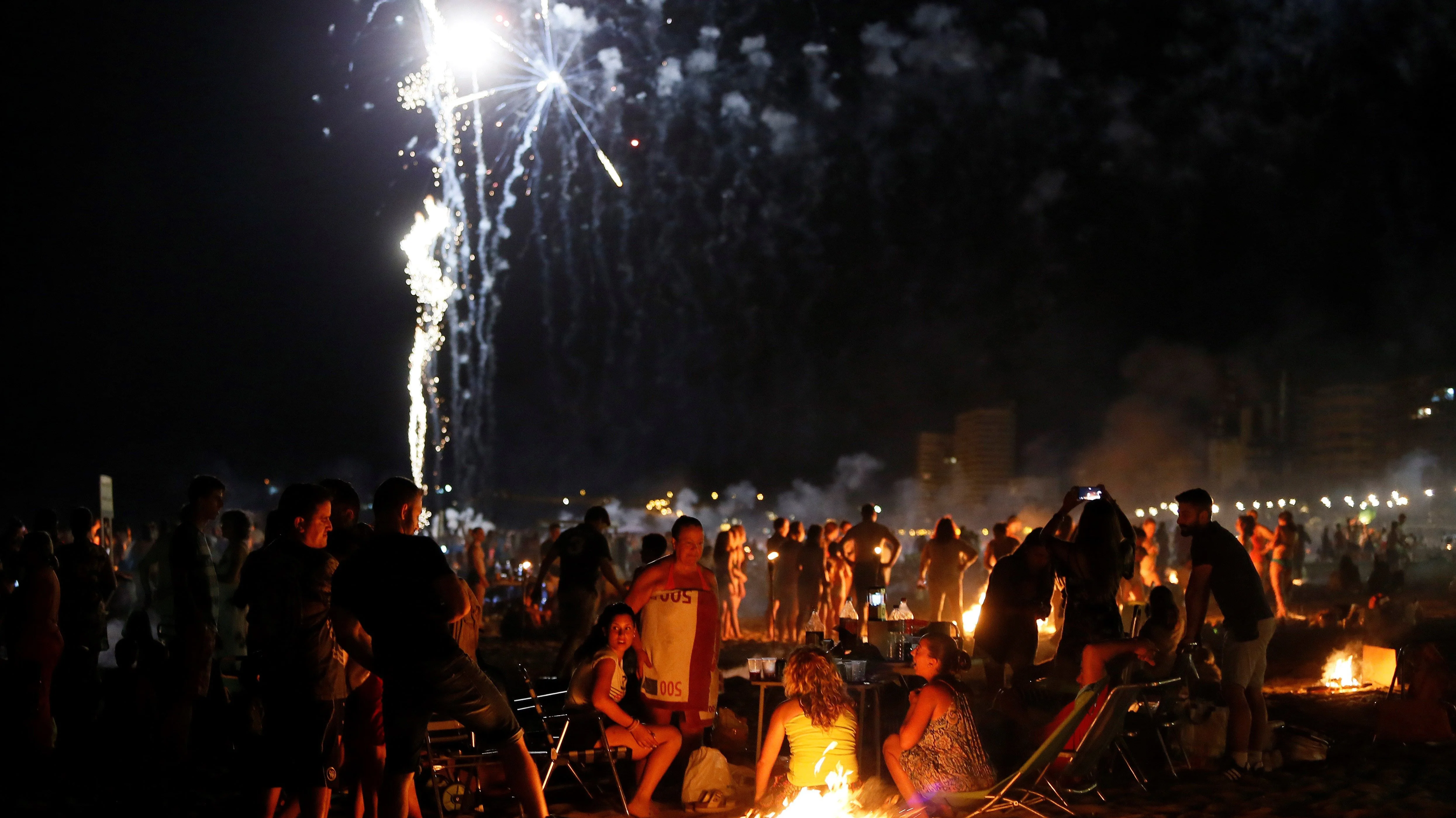 Imagen de archivo de la celebración de la noche de San Juan