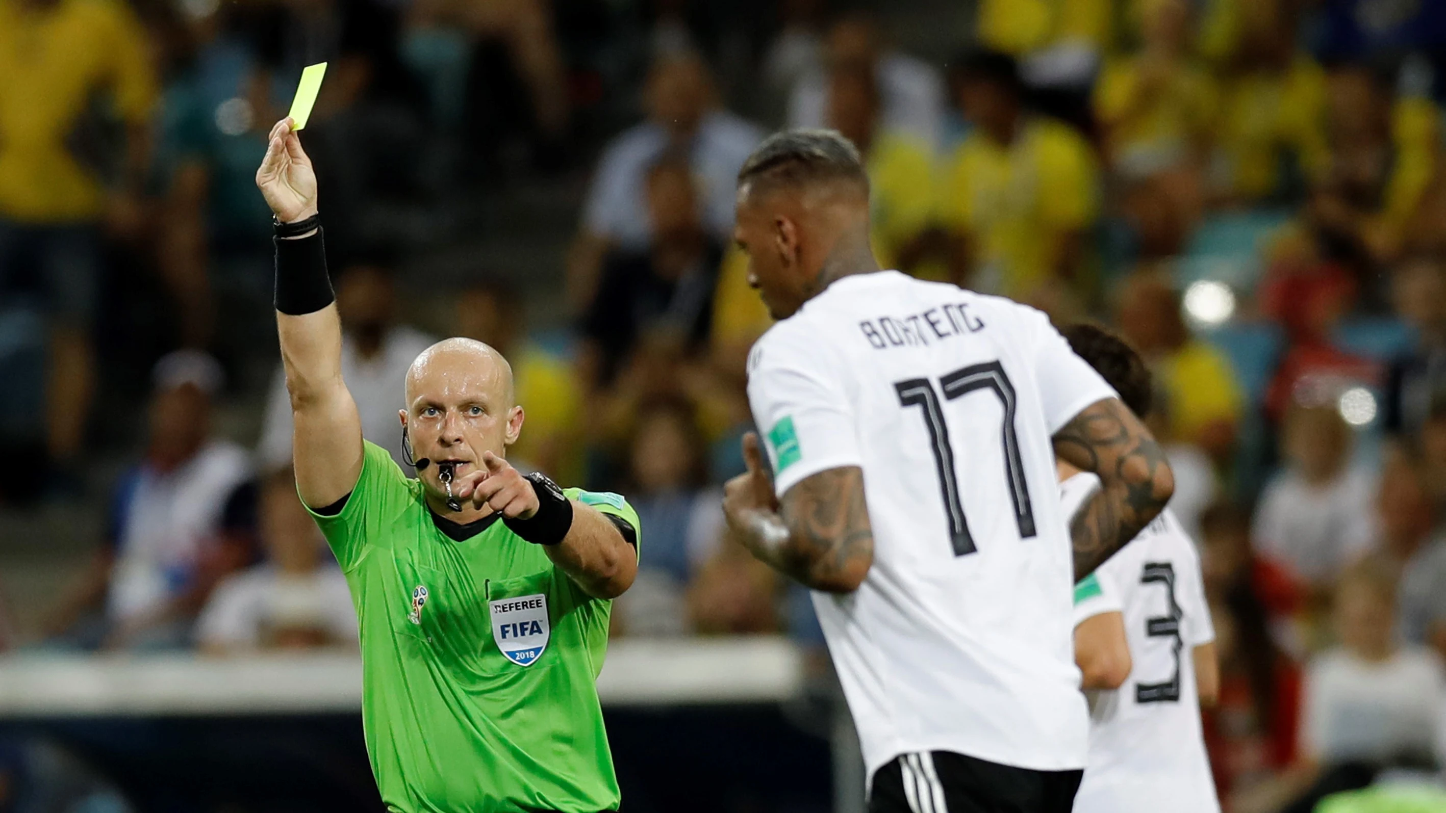 Boateng, expulsado durante el Alemania - Suecia