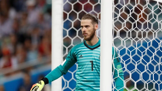 De Gea, durante un partido de España De Gea, durante un partido de España